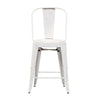 Liberty Furniture Vintage Series Bow Back Counter Chair in Antique White (Set of 2) image