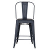 Liberty Furniture Vintage Series Bow Back Counter Chair in Navy (Set of 2) image