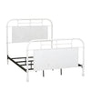 Vintage Series Twin Metal Bed in Antique White