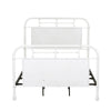 Liberty Furniture Vintage Series Twin Metal Bed in Antique White