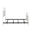 Liberty Furniture Vintage Series Twin Metal Bed in Antique White