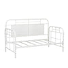Vintage Series Twin Metal Bed in Antique White
