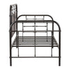 Vintage Series Twin Metal Bed in Black