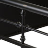 Vintage Series Twin Metal Bed in Black
