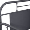 Vintage Series Twin Metal Bed in Navy