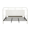Liberty Furniture Vintage Series Queen Metal Bed in Antique White