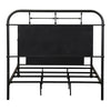 Vintage Series Full Metal Bed in Black