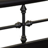 Vintage Series Full Metal Bed in Black