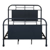 Vintage Series Full Metal Bed in Navy