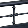Vintage Series Full Metal Bed in Navy