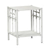 Vintage Series Open Nightstand in Antique White