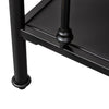Vintage Series Open Nightstand in Black