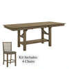 Brook Bay 5 Piece Gathering Table Set image