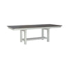 Liberty Furniture Brook Bay Trestle Table in Textured White 182-CD-TRS image