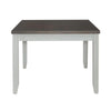 Liberty Furniture Brook Bay Rectangular Leg Table in Textured White 182-CD-RLS