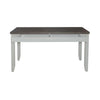 Liberty Furniture Brook Bay Rectangular Leg Table in Textured White 182-CD-RLS
