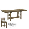 Brook Bay 7 Piece Gathering Table Set image
