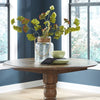 Liberty Furniture Carolina Crossing Round Table in Antique Honey
