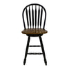 Carolina Crossing Windsor Swivel Counter Chair - Black