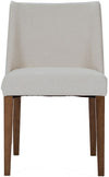 Liberty Furniture Space Saver Nido Chair (Light Tan) in Satin Walnut (Set of 2)