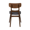 Space Savers Panel Back Side Chair- Grey (RTA) image