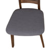 Space Savers Panel Back Side Chair- Grey (RTA) image