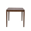 Space Saver Rectangular Leg Table in Satin Walnut