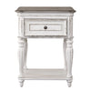 Magnolia Manor Leg Nightstand in Antique White image