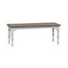 Magnolia Manor Dining Bench (RTA) in Antique White image