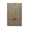 Americana Farmhouse Chair Side Table in Dusty Taupe image