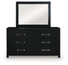Maeling Dresser and Mirror