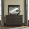 Thornwood Hills Bookcase Bed, Dresser & Mirror, Night Stand image