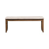 Santa Rosa II Upholstered Bench in Antique Honey image