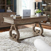 Simply Elegant Writing Desk in Heathered Taupe image
