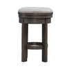 Lennox Hill Uph Swivel Console Stool