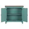 Kensington 2 Door Accent Cabinet in Turquoise