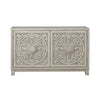 Sundance 2 Door Accent Cabinet in Antique Linen