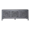 Liberty Furniture Marisol 65 Inch 3 Door Accent TV Stand in Weathered Honey and Soft Wash Gray image