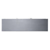 Marisol 65 Inch 3 Door Accent TV Stand in Weathered Honey and Soft Wash Gray