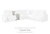 Modmax II Power Reclining Sectional with Chaise and Audio Console