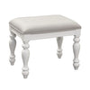 Summer House I Vanity Stool in Oyster White image