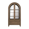 Americana Farmhouse Arched Display Cabinet image