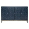 Braxton Accent Cabinet in Azure Blue EST SHIP TIME APPX 4 WEEKS