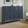 Braxton Accent Cabinet in Azure Blue EST SHIP TIME APPX 4 WEEKS image