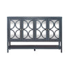Liberty Furniture Circle View Four Door Accent Cabinet in Blue Dusk EST SHIP TIME APPX 4 WEEKS