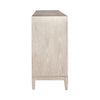 Kinsley 4 Door Accent Cabinet in Washed Taupe & Silver Champagne EST SHIP TIME APPX 4 WEEKS image