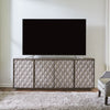 Liberty Furniture Prism 82 Inch Accent TV Console in Weathered Bark/Weathered Gray image