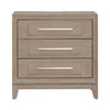 Brentwood 3 Drawer Nightstand w/ Charging Station image