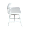 Liberty Furniture Capeside Cottage Spindle Back Dining Bench in Porcelain White