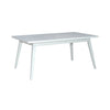Capeside Cottage Rectangular Leg Table in Royal Black